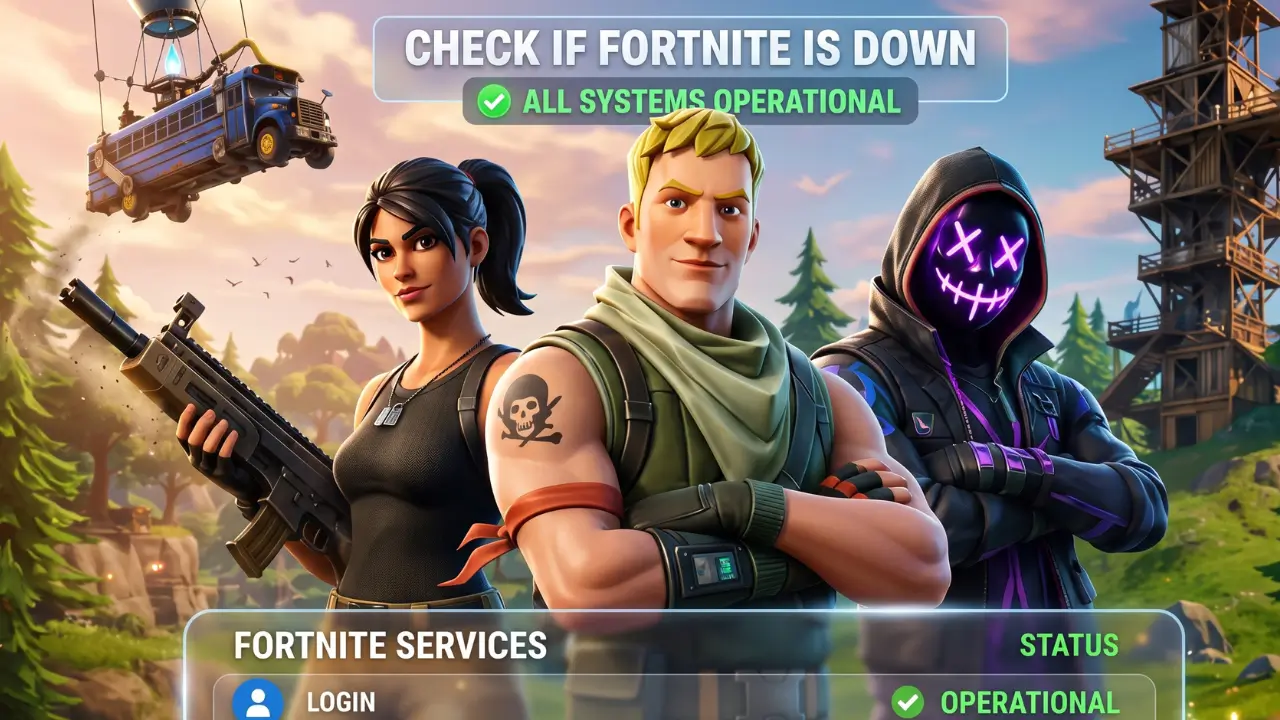 fortnite server status