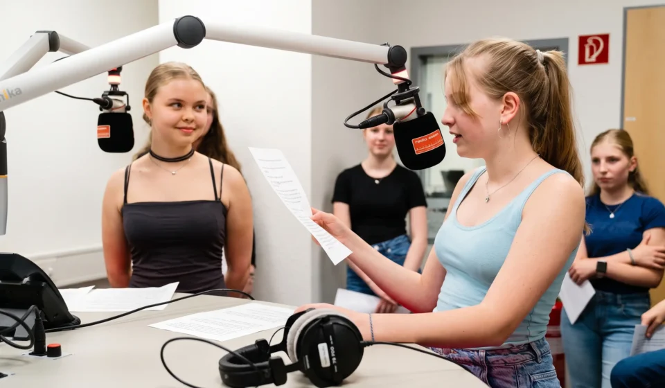 Radio Essen: Folkwang-Tuba-Klasse im Beitrag über das Instrument des Jahres radio essen